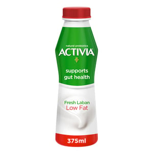 Activia Fresh Laban Low Fat 375 ml