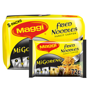 Maggi Fried Noodles Mi Goreng 5 x 72 g