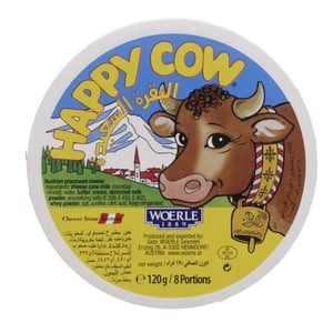 Happy Cow Processed Cheese 120 g