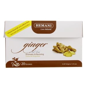 Hemani Ginger Herbal Tea 20 Sachets 40 g