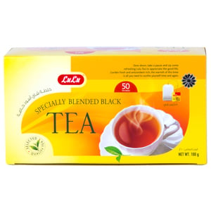 LuLu Specially Blended Black Tea 50 pcs
