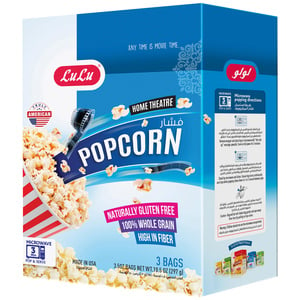 LuLu Microwavable Pop Corn Home Theatre 297 g