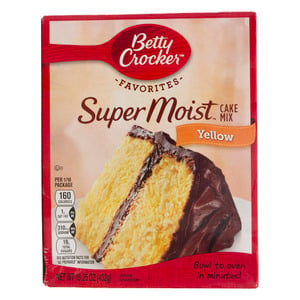 Betty Crocker Super Moist Yellow Cake Mix 432 g