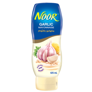 Noor Mayonnaise Garlic 425 ml