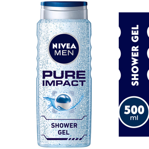 Nivea Men Shower Gel 3in1 Pure Impact Fresh Scent 500 ml