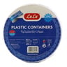 LuLu Plastic Containers with Lids Capacity 400ml 20pcs