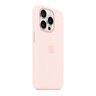Apple iPhone 15 Pro Silicone Case with MagSafe, Light Pink, MT1F3ZM/A