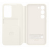 Samsung S23+ Smart View Wallet Case, Cream, EF-ZS916CUEGWW