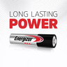 Energizer Max Alkaline AA Battery, 1.5 V, 4 Pcs, E91BP4