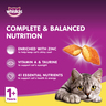 Whiskas Chicken Dry Food for Adult Cats 1+ Years 3 kg
