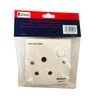 Sirocco 15 Amp Single Switch Socket, White, E426-15S