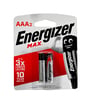 Energiser Max+ Power seal AAA Battery E92BP2, Pack of 2 Pcs