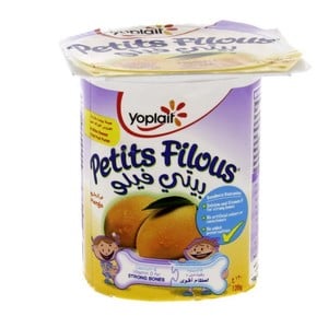 Yoplait Petits Filous Mango Flavoured Yogurt 120 g