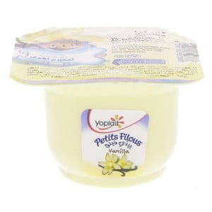 Yoplait Petit Filous Vanilla Flavoured Yoghurt 50 g
