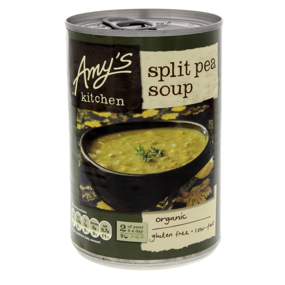 Amy's Organic Split Pea Soup Gluten Free Low Fat 400g Online at Best