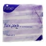 Fine Flex Pack White Facial Tissues 2 Ply 200pcs