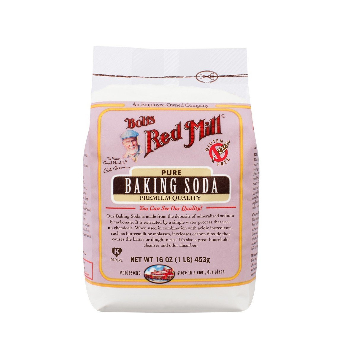 Bob's Red Mill Pure Baking Soda Gluten Free 453 g