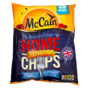 McCain Crinkle Crispy Home Chips 900 g