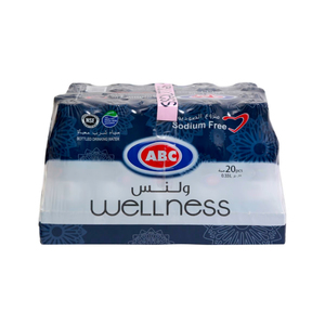 ABC Wellness Sodium Free Bottled Drinking Water 20 x 330 ml