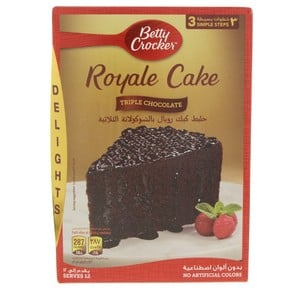 Betty Crocker Royale Cake Mix Triple Chocolate 610 g