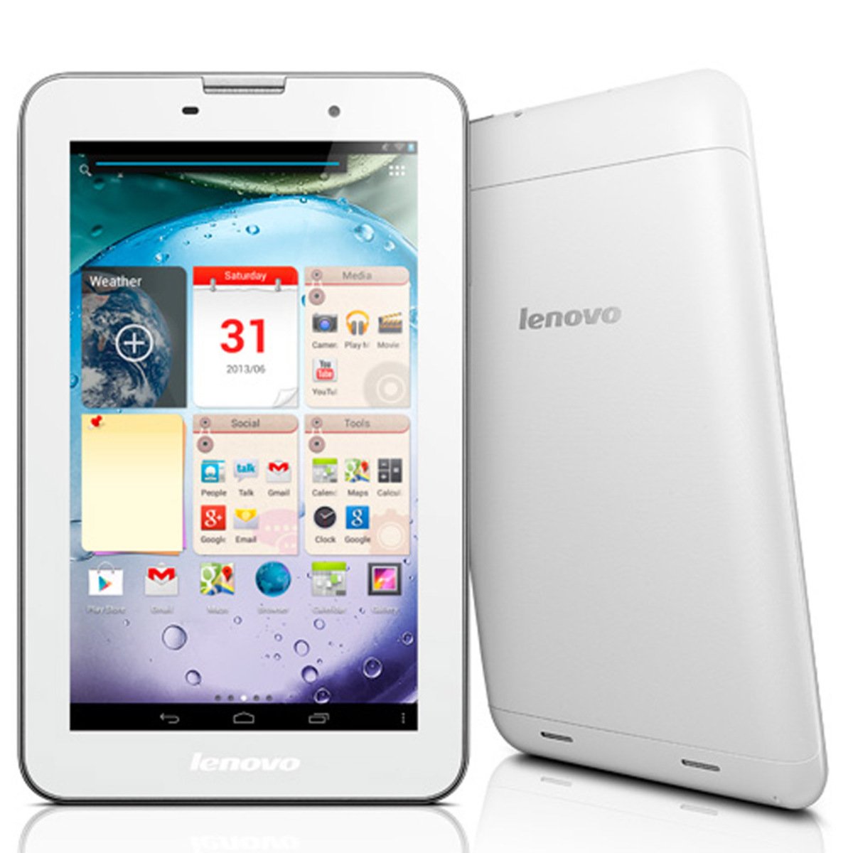 Lenovo Tablet A3500 3G 7inch 16GB White