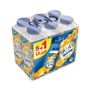 Danao No Added Sugar 5 Vitamins Juice Drink with Milk 180 ml 5+1