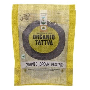 Organic Tattva Organic Brown Mustard 100 g