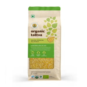 Organic Tattva Organic Moong Dal Yellow Split 500 g