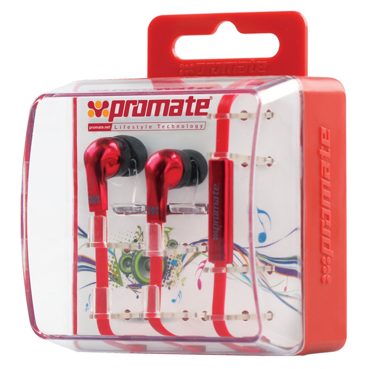 Promate Stereo Headset With Mic Chrome