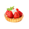 Strawberry Tart Small 1 pc