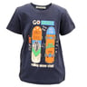 Debackers Boys T-Shirt Navy-- 3-4 Years