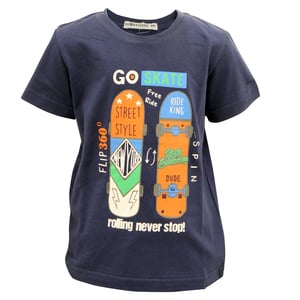 Debackers Boys T-Shirt Navy-- 5-6 Years Online at Best Price | Boys T ...