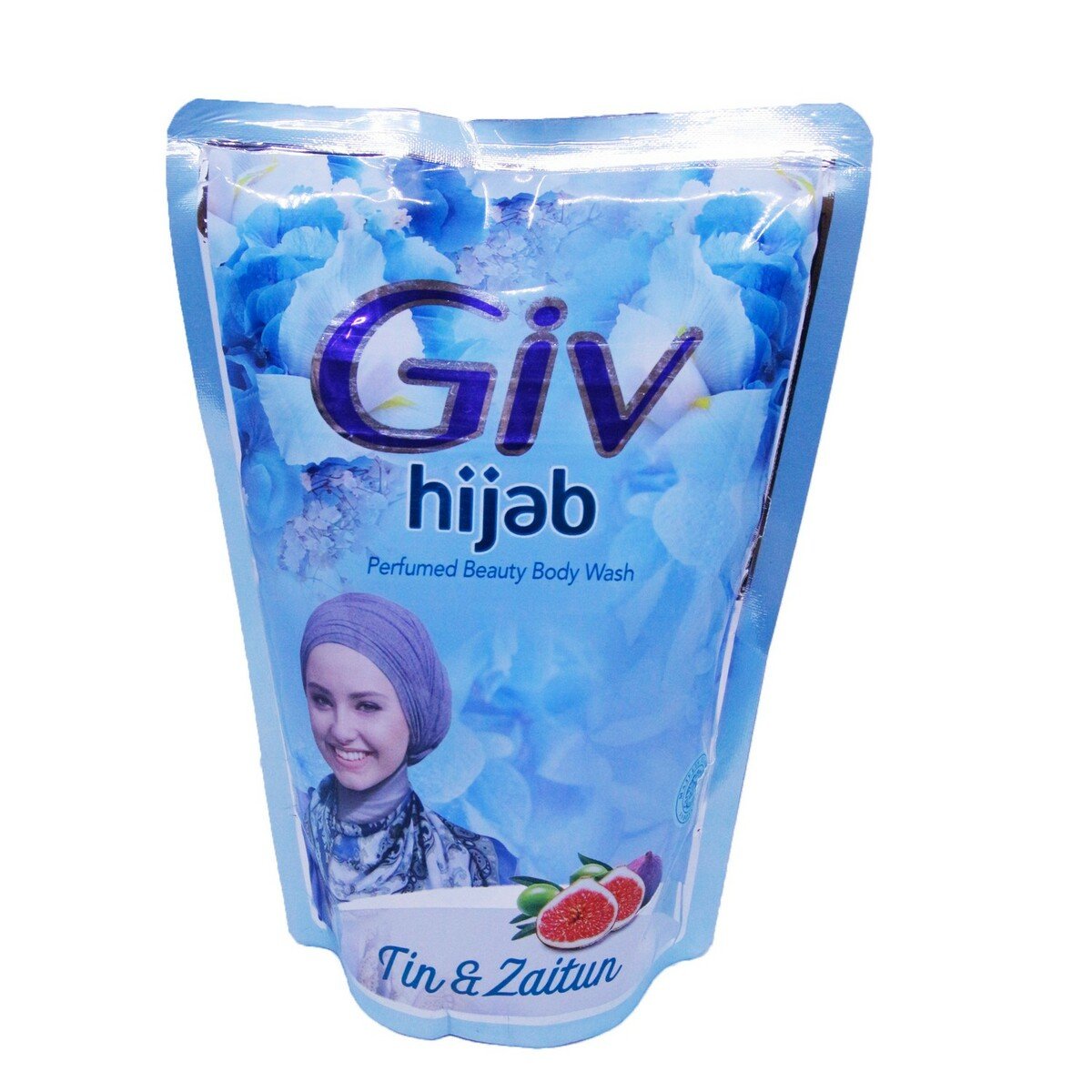 Giv Body Wash Hijab Tin & Zaitun Reffil 450ml