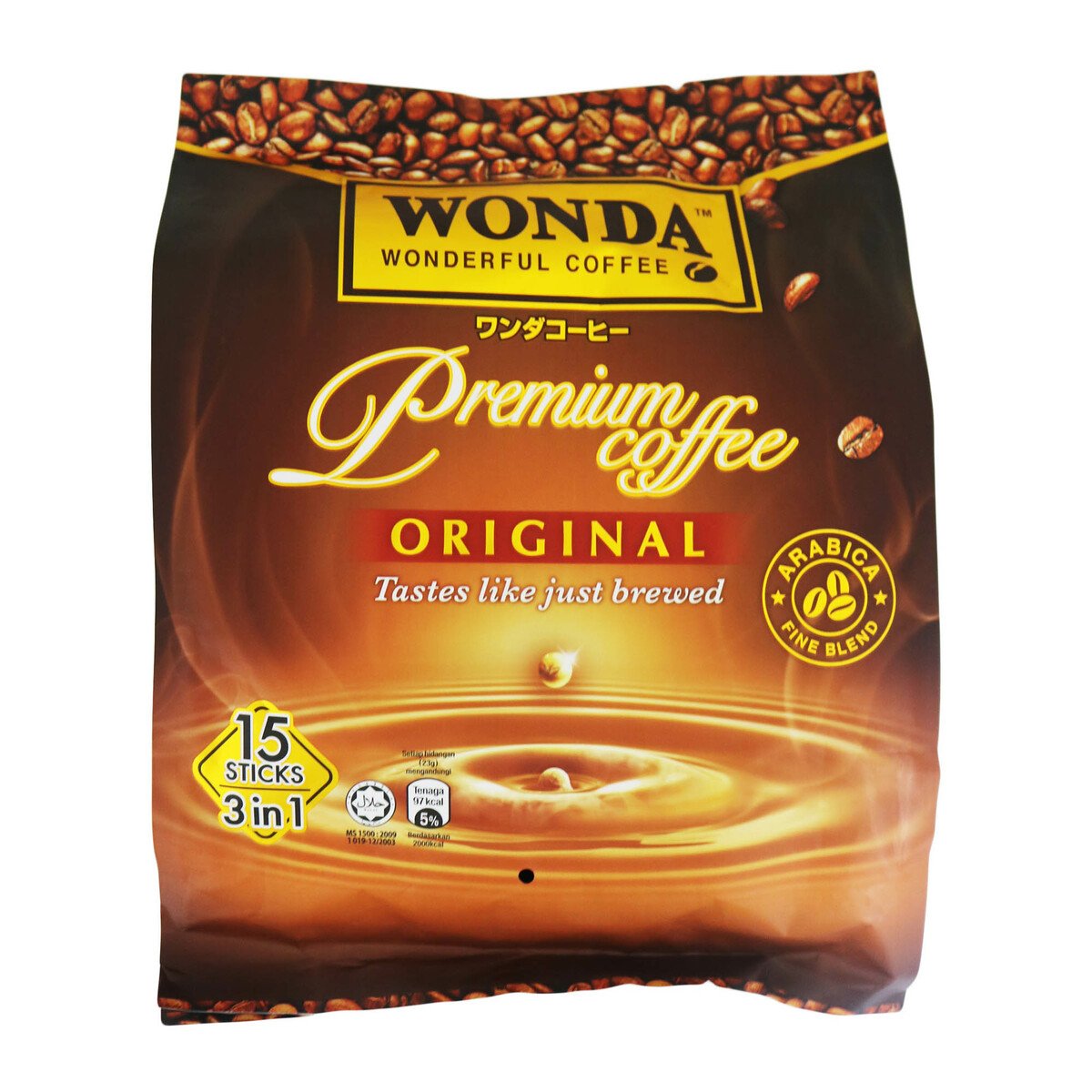 Wonda Coffee 3in1 Original 15 x 23g