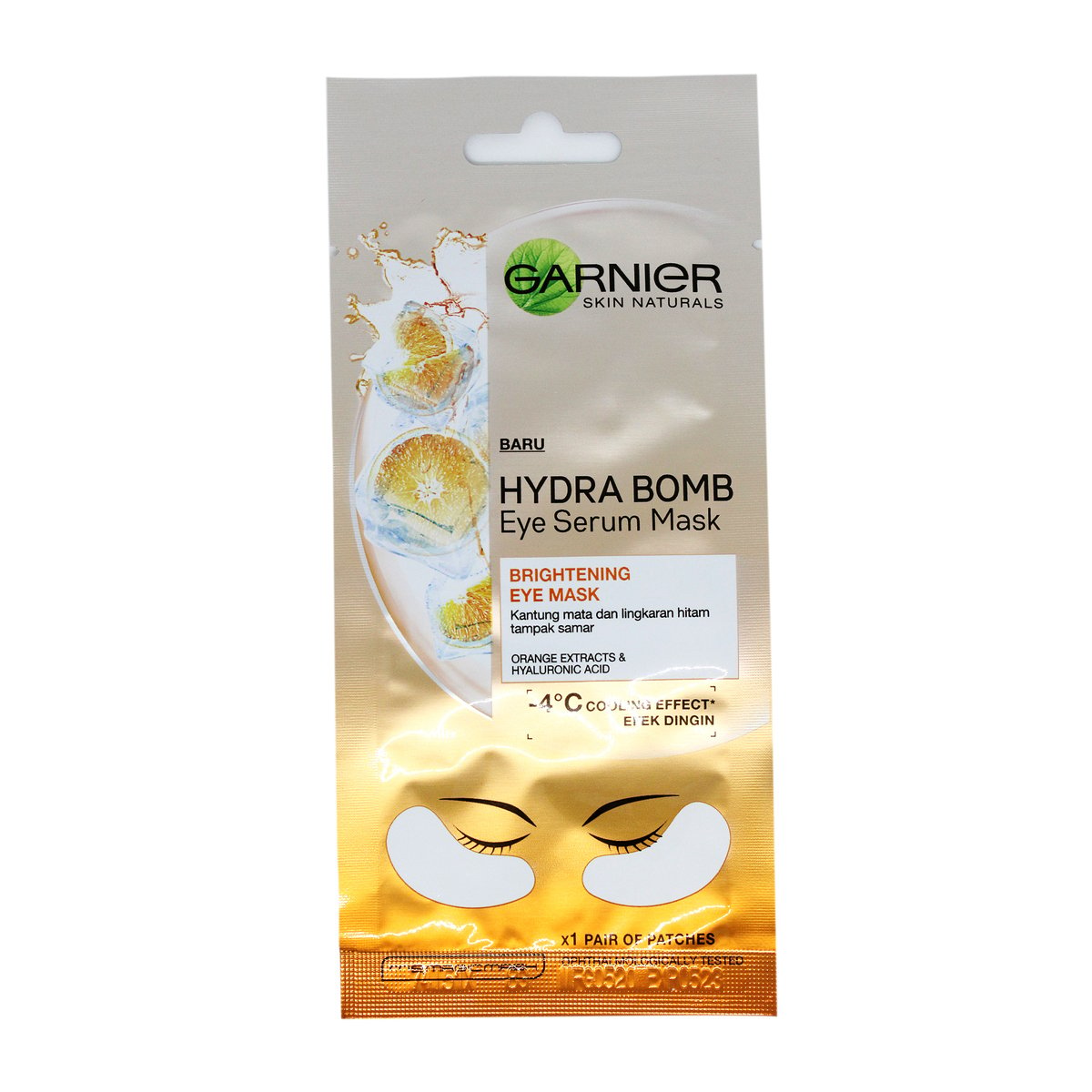 Garnier Eye Mask Hyaluronic Bomb Orange