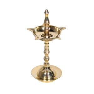 Silver Line Brass Asha Deep, Traditional Kerala Nilavilakku Small