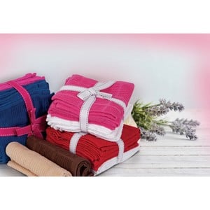 Utica Face Towel 30x30cm 8pc Set Assorted