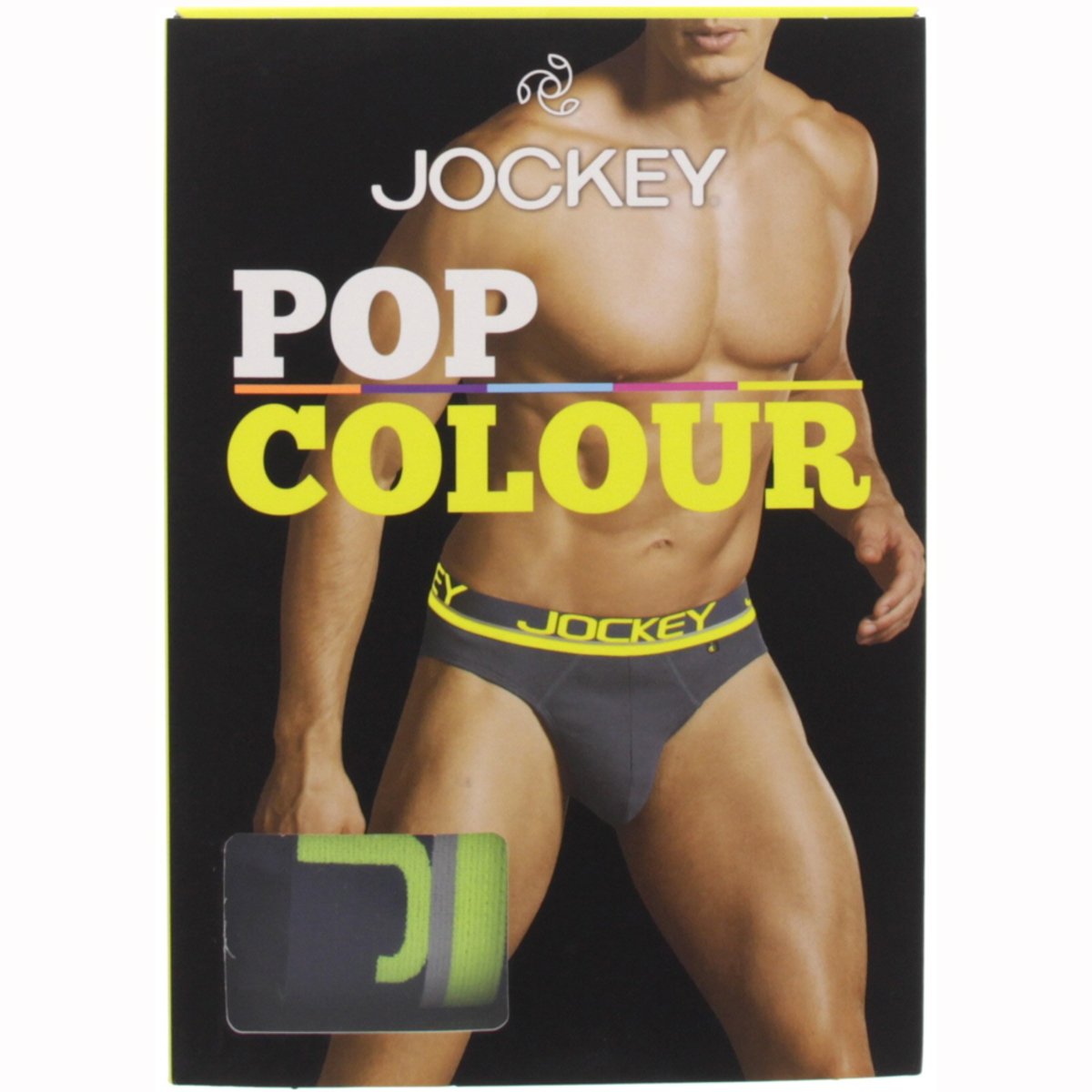 Jockey Pop Colour Modern Brief Medium Navy FP02-0105 Online at ...