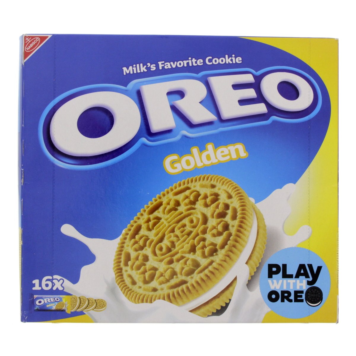 Nabisco Oreo Golden 16 x 44 g