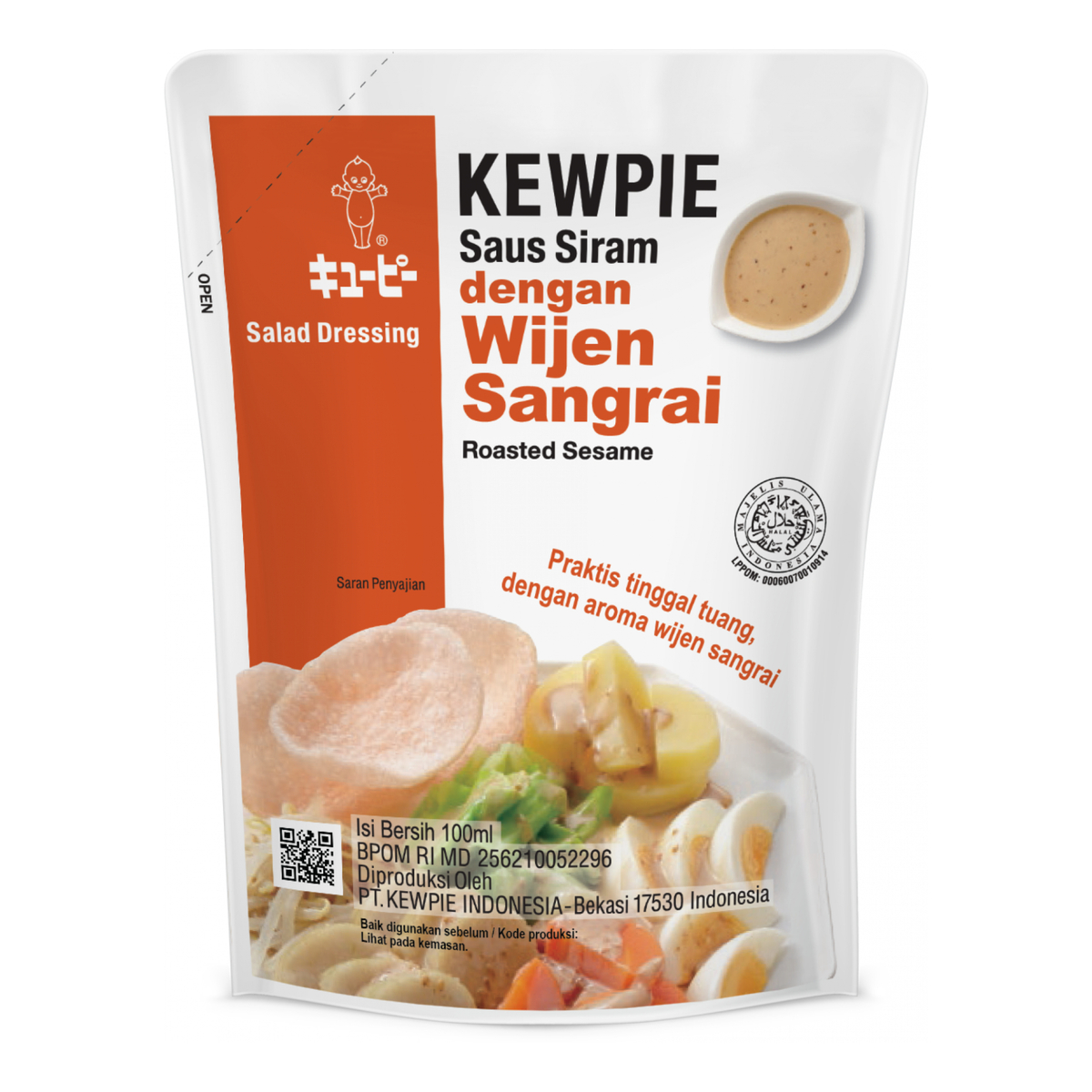 Kewpie Salad Dressing Wijen Sangrai 100ml