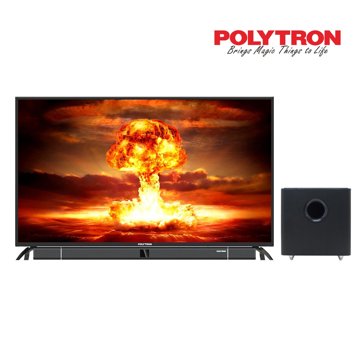 Polytron LED TV PLD 43B1550/W 43inch