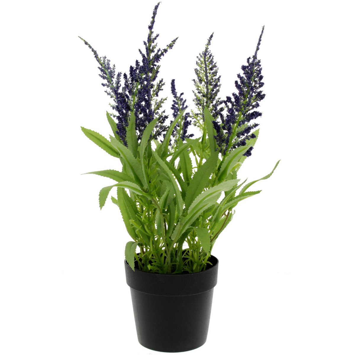 Home Style Artificial Flower With Pot Lavender