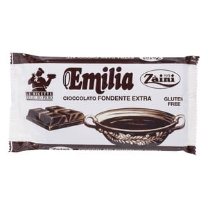 Zaini Emilia Extra Dark Cooking Chocolate 400 g