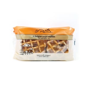 St Pierre Belgian Sugar Waffles 4 pcs