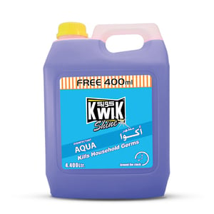 Kwik Shine Disinfectant Aqua 4.4 Litre