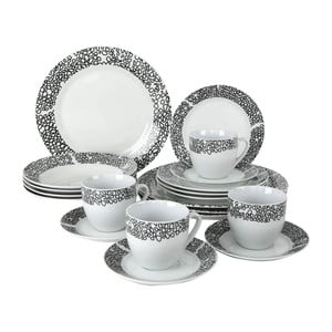 Home Dinner set WFP20 20pcs Assorted Color/Designs