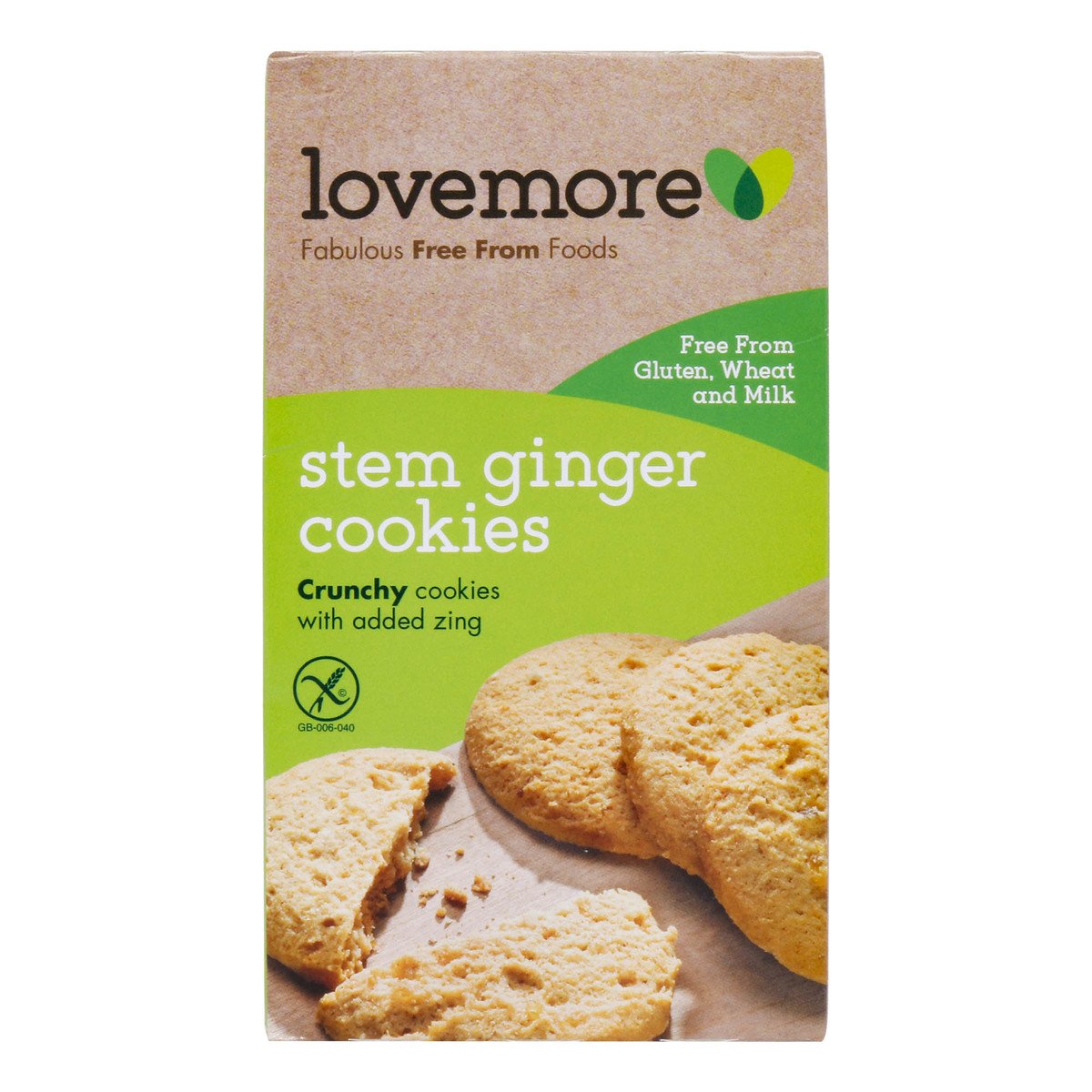 Lovemore Stem Ginger Cookies 150 g