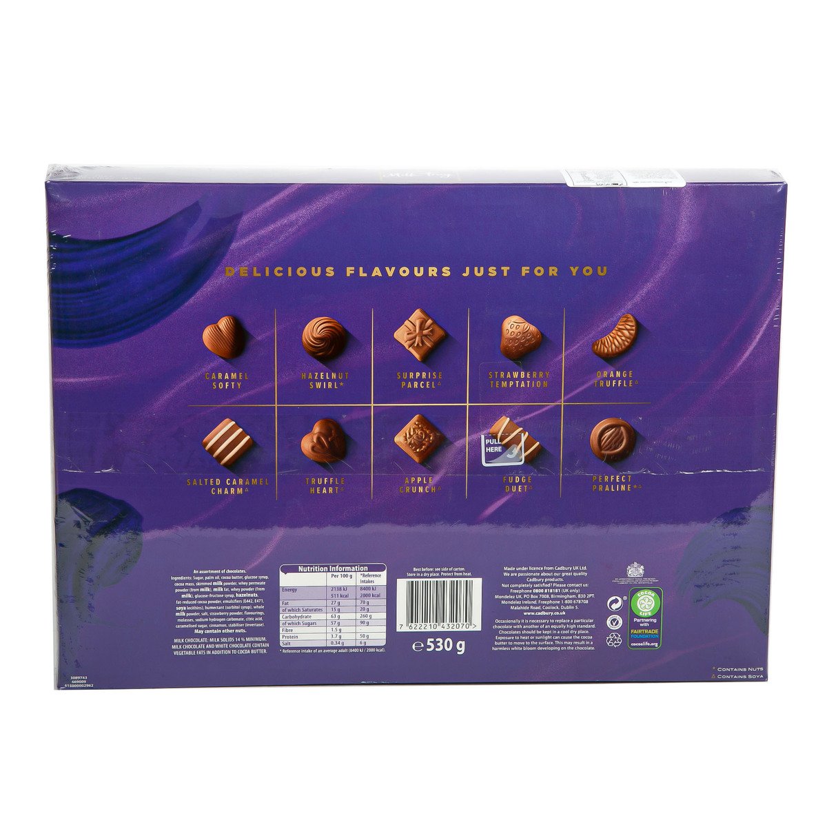 Cadbury Milk Tray Chocolate 530 g