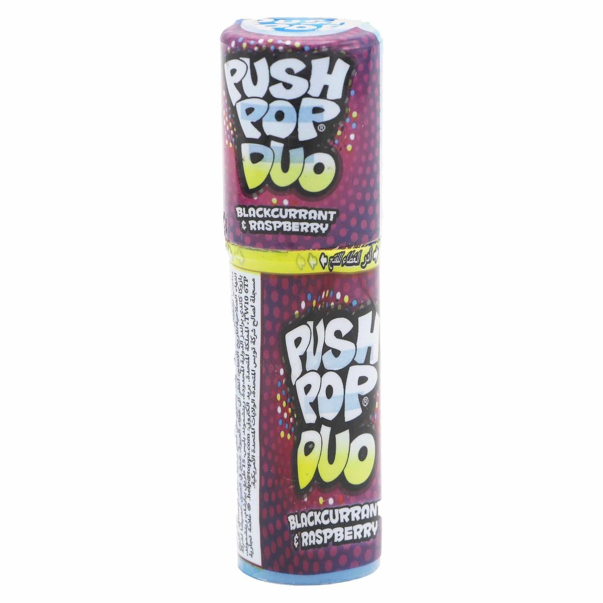 Bazooka Push Pop Duo Blackcurrant & Raspberry 15 g