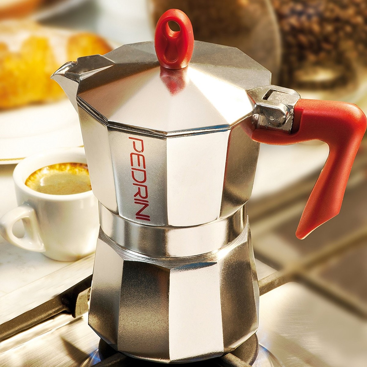 Pedrini Aluminium Coffee Maker 3cups Online at Best Price